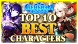 Top Ten BEST Characters In Genshin Impact (2023)