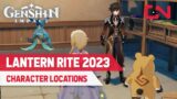 Where to Find Lantern Rite 2023 Character Locations in Genshin Impact