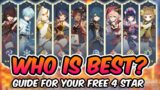 Which FREE 4 Star Should You Choose? Genshin Impact 3.4 Lantern Rite Guide