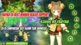 Yaoyao C6 63k HP 4 Rabbit – Best Dendro Healer Support Bloom Team Showcase | C0-C6 Comparison