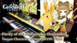 Yaoyao: Purity of the Blossoming Osmanthus/Genshin Impact Character Demo Advanced Piano arrangement