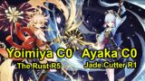 Yoimiya C0 & Ayaka C0 SPIral AByss 3.3 Floor 12 Genshin Impact