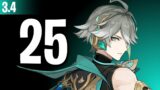 [3.4] Genshin Impact Top 25 Characters Used in Spiral Abyss