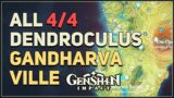 All Gandharva Ville Dendroculus Locations Genshin Impact