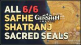 All Safhe Shatranj Sacred Seal Locations Genshin Impact