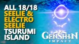 All Tsurumi Island Seelie & Electro Seelie Genshin Impact
