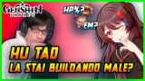 BEST HU TAO BUILD E TEAM!  Hu Tao Analisi Genshin Impact 3.4