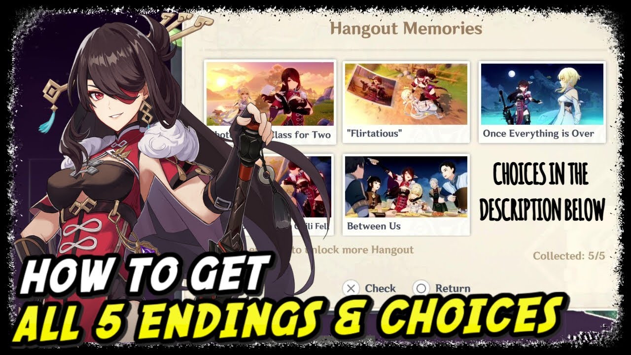 Beidou Hangout Event All 5 Endings And Choices In Genshin Impact When The Crux Shines Bright