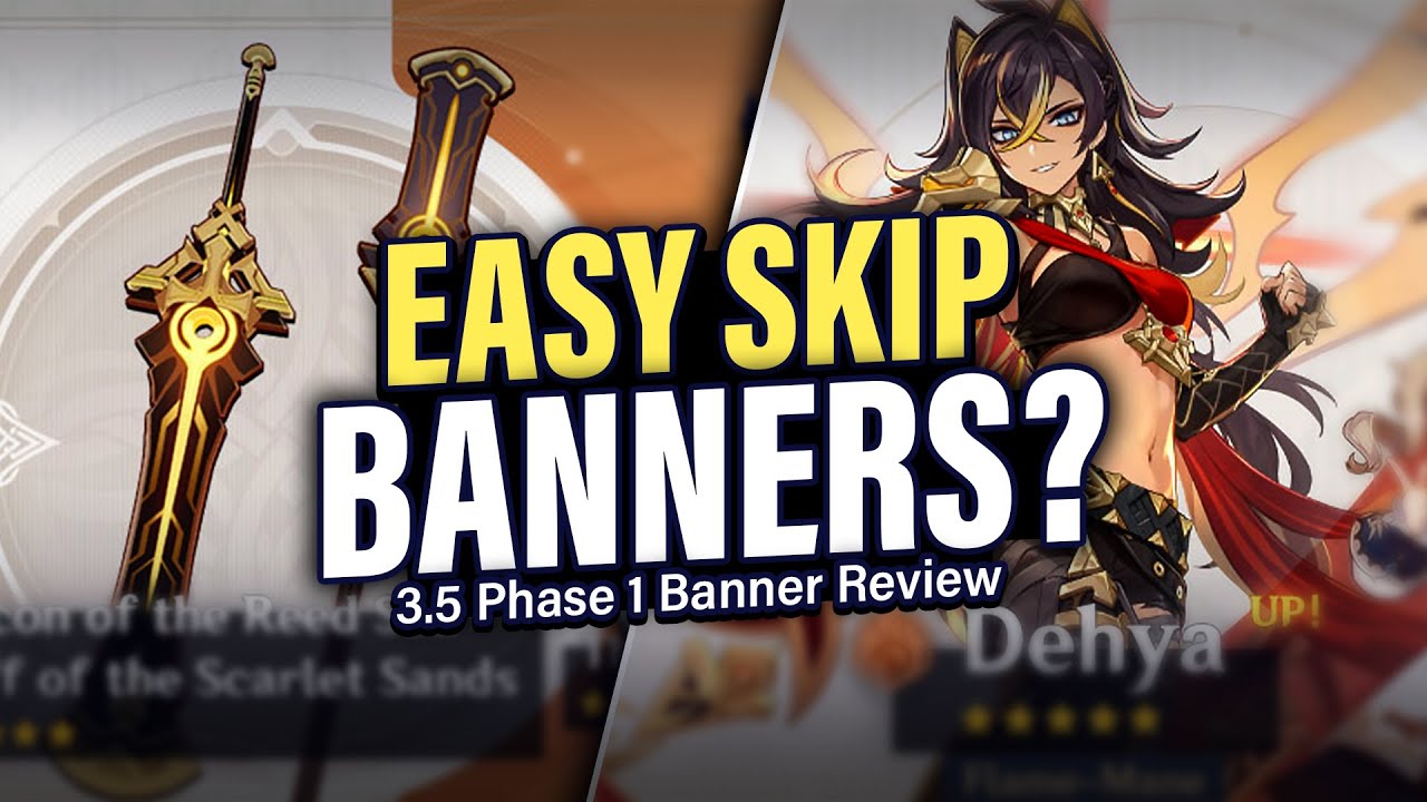 DEHYA & CYNO Banners REVEALED! 3.5 Character & Weapon Banners REVIEW
