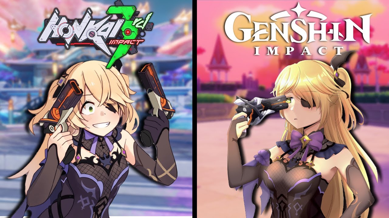 Fischl Genshin Impact VS Honkai Impact Genshin Impact Videos