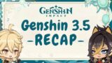 Genshin Impact Patch 3.5 RECAP