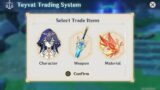 Genshin Impact "CHARACTER TRADING SYSTEM" but…