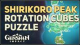 Shirikoro Peak Rotation Cubes Puzzle Genshin Impact