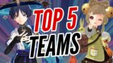 TOP 5 Teams That Are Now POPULAR In Genshin Impact 3.4