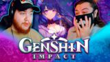 WE WATCHED EVERY GENSHIN IMPACT VERSION TRAILER EVER MADE! (PART 2) / Group Reaction