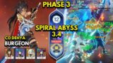 C0 Dehya Burgeon | Spiral Abyss Floor 12 9 Stars | Genshin Impact 3.5