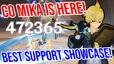 C0 Mika is HERE! Amazing Support?! Genshin Impact 3.5