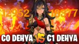C0 VS C1 Dehya DAMAGE Comparison! | Genshin Impact