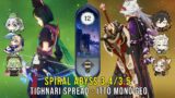 C1 Tighnari Spread and C0 Itto Mono Geo – Genshin Impact Abyss 3.4/3.5 – Floor 12 9 Stars