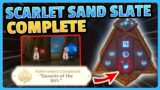Complete Scarlet Sand Slat (7th Clearance) Genesis of the Rift | Genshin Impact