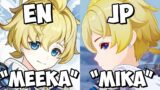 ENG & JPN MIKA Voice Lines Genshin Impact