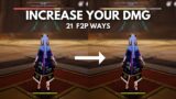 F2P :- 21 WAYS to Increase C0 Ayaka's dmg !! [ Genshin Impact ]