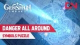 Genshin Impact DANGER ALL AROUND – City Of Hidden Runes Symbols Puzzle