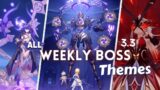 Genshin Impact UPDATED: All Boss Themes!