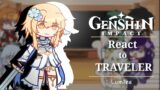 Genshin Impact react to : Traveler ! || f!mc [Lumine] || Genshin Impact ||