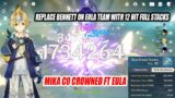 Mika C0 Crowned ft Eula 1.7M DMG Nuke – Replace Bennett on Eula Team with 12 Hit Full Stacks