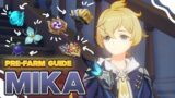 Mika Pre Farm Guide: Ascension Material & Talent | Genshin Impact 3.5