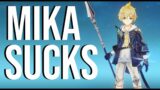 Mika is A Terrible Genshin Impact Character: