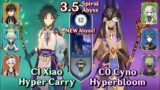 NEW SPIRAL ABYSS 3.5! C1 Xiao Hyper & C0 Cyno Hyperbloom | Floor 12 – 9 Stars | Genshin Impact