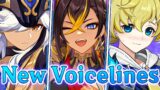 NEW Voice lines that are….Unexpected? | ft. MIka, Dehya, Cyno, Lisa | Genshin Impact voice lines