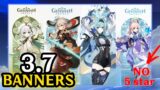 NEWS !!  Many changes in Phase 1 and 2 Character Rerun Banners Revealed  In Ver 3.7 -Genshin Impact