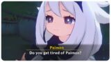 Paimon Caring for the Traveler (Wholesome Moment) Cutscene | Genshin Impact 3.5