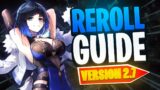 Reroll Guide – Genshin Impact 2.7