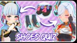 SHOES GENSHIN IMPACT QUIZ | can you guess your main only by boots or sandals?