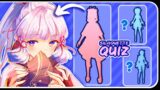 SILHOUETTE GENSHIN IMPACT QUIZ | Can you guess your Main by Shadow in Game?