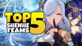 TOP 5 TEAMS FOR SHENHE – Complete Shenhe Team Guide with Rotations & Explanations – Genshin Impact