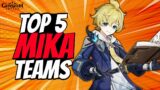 Top 5 Best Mika Teams | Genshin Impact 3.5