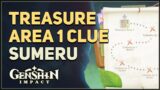 Treasure Area 1 Clue Genshin Impact Sumeru
