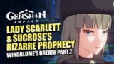 Windblume's Breath Part 2 Full Story | A Riddle Amidst The Crowds With Scarlett | Genshin Impact 3.5