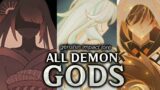 A Guide To The Celestia's Demon Gods Of Teyvat [Genshin Impact Lore and Theory]