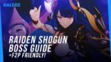 Easy Raiden Shogun Weekly Boss Guide with F2P Team | Genshin Impact
