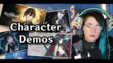 First Reactions To All Character Demos Of Genshin Impact