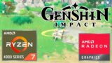 Genshin Impact – AMD Ryzen 7 4700U – Radeon Vega 7 – Test Gameplay