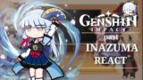 Genshin Impact : PAST Inazuma react ! || Genshin Impact || Gacha club ||