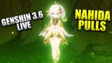 Nahida Pulls Exploring New Area & Quests! Genshin Impact 3.6 Update Live!
