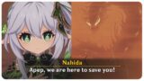 Nahida and Traveler Meet Apep The Dendro Dragon (Nahida Story Quest 2) | Genshin Impact 3.6
